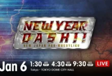 NJPW New Year DASH