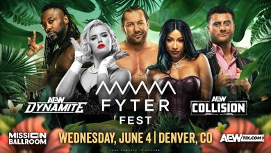 AEW Fyter Fest 2025 Dynamite + Collision Live 6/4/25 June 4th 2025