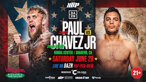 Jake Paul vs Chavez Jr