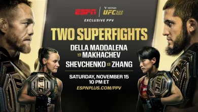 U@C 322 Della Maddalena vs. Makhachev PPV Pay Per View
