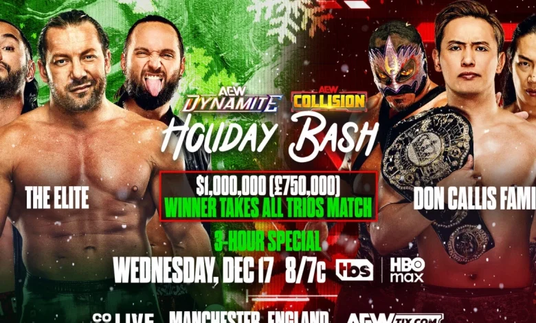 AEW Dynamite Collision Holiday Bash Live