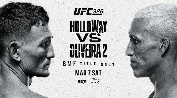UFC 326 Holloway vs Oliveira 2 PPV Live Pay Per View